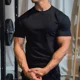 thumbnail image 3 of Playera Hombre,5pzas/100% Algodon/slim Fit Tacto Extra Suave, 3 of 7