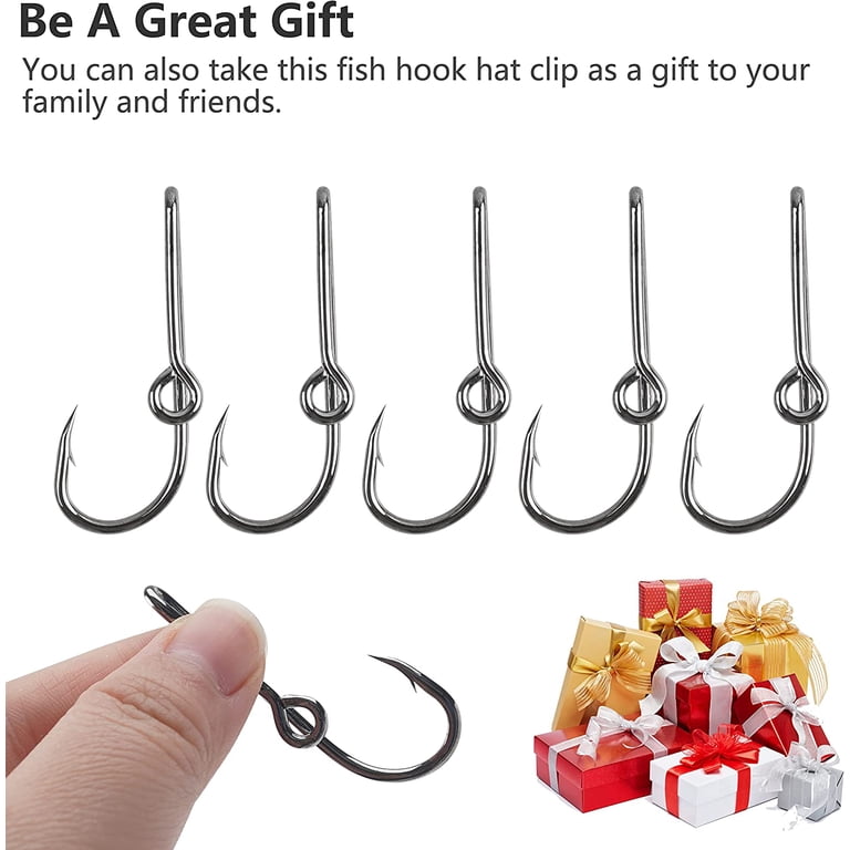 clips for wire fish hook Fishing Snap Power Clip 150-250lb Lure Connector Big Game Black / #2 Small profile and weight FishOn Cable Clips - Adhesive