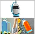 thumbnail image 3 of OUNONA 2Pcs Plastic Bottle Grip Handle Soda Bottle Holder Portable Beverage Bottle Carrying Handle, 3 of 8