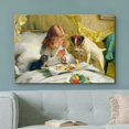 thumbnail image 2 of wall26 Canvas Print Wall Art Suspense by Charles Burton Cultural People Oil Painting Fine Art Traditional Dramatic Multicolor Ultra for Living Room, Bedroom, Office - 24"x36", 2 of 5
