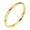 Gold, variant on Guodhu Gold Plated Thumb Rings for Women Engagement Band 2Mm Stainless Steel Couple Ring Jewelry Simple Couple Wedding Rings for Him and Her