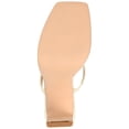 thumbnail image 5 of Journee Womens Naivee Open Square Toe Platform Heel Sandals, 5 of 8