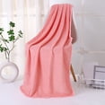 thumbnail image 6 of Bath Towel, Microfiber Bath Towel, Quick Dry Absorbent Shower Towel, Soft Lightweight Towel for Bathroom Travel Swimming, Large Plush Bath Sheet, Pink, AKLJWH, 6 of 6