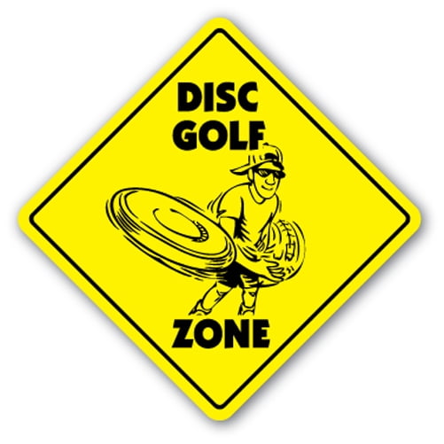 Disc Golf Zone [3 Pack] of Vinyl Decal Stickers |for Laptop Car