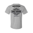 thumbnail image 2 of Harley-Davidson Men's Banner Tape Crew-Neck Short Sleeve T-Shirt, Gray (L), Harley Davidson, 2 of 2