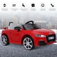 thumbnail image 4 of Gymax 12V Audi TT RS Electric Kids Ride On Car Licensed Remote Control MP3, 4 of 10