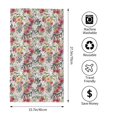 thumbnail image 2 of Pofeuu Roses Mixed Zebra Print Hand Towel 27.5" x 16" Soft Absorbent Towel for Bathroom SPA Gym Hotel, 2 of 6