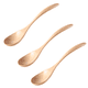 thumbnail image 1 of Cuchara de madera con mango largo, cuchara de arroz de madera maciza, cuchara de postre, cuchara y tenedor hechos a mano, vajilla, 1 of 5