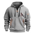 thumbnail image 1 of MHFRRA Nueva Sudadera con Capucha y Bolsillo con Cremallera para Otoño E Invierno para Hombre Rosa, 1 of 3