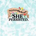 thumbnail image 4 of Inktastic Nevertheless, She Persisted with Flowers Boys or Girls Baby Bodysuit, 4 of 5