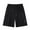 Black, variant on Mens Shorts Clothing Under $10 Solid Color Sports Fitness Training Breathable Shorts Pockets Cropped Pants