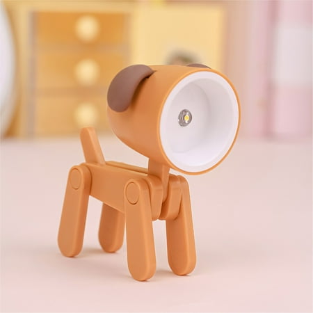 

Big holiday Deals! Dqueduo Cute Pet Night Light Student Dormitory Reading Mini Table Lamp Bedroom Sleep Lamp Desktop Creative Decoration Best Gifts for Family on Clearance