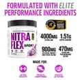 thumbnail image 2 of Nitraflex Sport Grape Cotton Candy Pre-Workout Powder, Banned Substance Tested, Citrulline, Betaine, Electrolytes, Hydration, Boron, for Men & Women, 20 Servings, 2 of 6