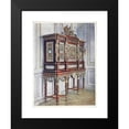 thumbnail image 2 of Edwin Foley 19x24 Black Modern Framed Museum Art Print Titled - Jewel Cabinet of Queen Marie Antoinette, of Mahogany, Gilt, Inlaid, Carved, and with Painted Plaques (1910 - 1911), 2 of 5
