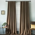 thumbnail image 6 of 5/8" Black Adjustable Metal Curtain Rod Set, 28"-144", 6 of 6