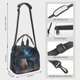 thumbnail image 2 of Disketp Lonely Night Sky Wolf Lonchera Térmica para Mujer y Hombre, Bolsa de Almuerzo Reutilizable e Impermeable para Trabajo, Viajes y Picnic, 2 of 7