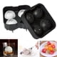 thumbnail image 2 of Máquina para hacer bolas de hielo, bandeja de silicona para cubitos de hielo, moldes para bolas de hielo fáciles de llenar y liberar, moldes redondos para cubitos de hielo sin BPA con tapas, 2 of 5