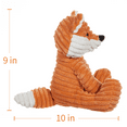 thumbnail image 4 of Apricot Lamb Corduroy Fox S Stuffed Animals for Kids 9.1 Inches, 4 of 4