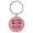 Pink, variant on Welcome to our Lake House Tan Laser Engraved Leatherette Keychain Backpack Pull - 1.5 x 3 Inches