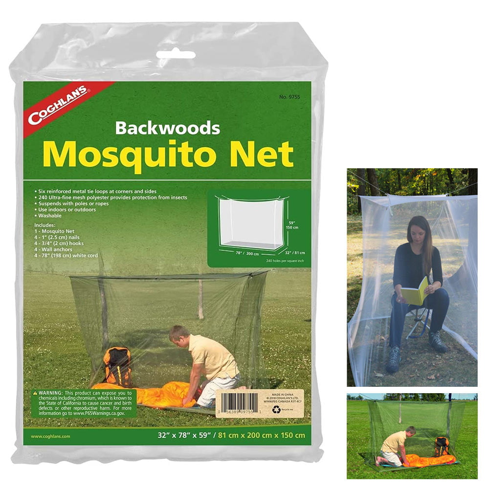 MEKKAPRO Ultra Large Mosquito Net and Insect Repellent by Large Two Openings