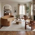 thumbnail image 3 of Rug Branch Maise Abstract Indoor Outdoor Area Rug, Cream Beige, Modern - Entryway, Hallway, Bathroom, and Kitchen, 3 of 7