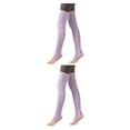 thumbnail image 3 of Sonducket 1 Pair Leg Warmers Socks Fashionable Warm Stocking Ballet Skin Stockings Dance Leg Thicken Friendly Winter Autumn for Púrpura claro 2piezas Sonducket CBP052008, 3 of 5