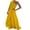 Yellow, variant on Aayomet Beach Dress Women Casual Boho Solid Colorone Shoulder Long Dress Holiday Dress,Blue XL