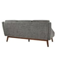 thumbnail image 7 of Office Star Products Davenport Sofa in Charcoal Fabric with Coffee Legs K/D, 7 of 7