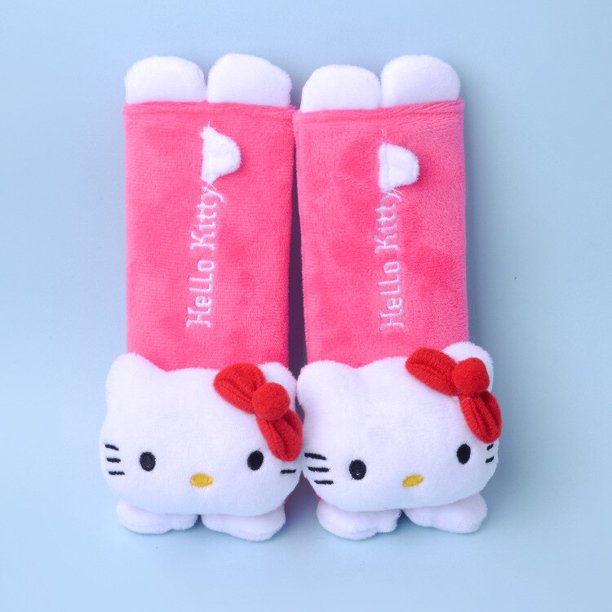Anime Kawaii Sanrios Kuromi MyMelody PurinDog LittleTwinStar Cinnamoroll, dibujos animados, cinturón de seguridad, hombros, funda protectora gym unisex