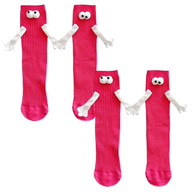 Medias Animadas VentDepot MXMGX-002 2 Pares Rojo