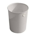 thumbnail image 2 of Vxdvou Round Open-Top Waste Bin for Home, Bathroom & Kitchen, Modern Plastic Trash Can with Compact Design, Space-Saving and Easy to Clean for Small Waste Items, Stylish and Functional, 2 of 7