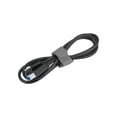 thumbnail image 4 of 5 piezas de correas de gancho y bucle de 3/4 pulgadas x 10 pulgadas correas de sujeción reutilizables para atar cables (Gris), 4 of 4