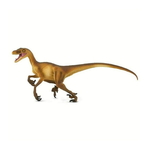 Safari Ltd. Velociraptor Figurine - Detailed 8.25" Dinosaur Figure - Educational Toy for Boys, Girls, and Kids Ages 3 