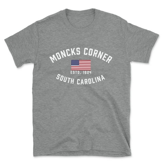 Moncks Corner South Carolina Patriot Men's Cotton T-Shirt