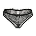 thumbnail image 4 of Varsbaby Wireless Lace Bra Sexy See Through Panties Underwear Lingerie Set for Women, 4 of 5