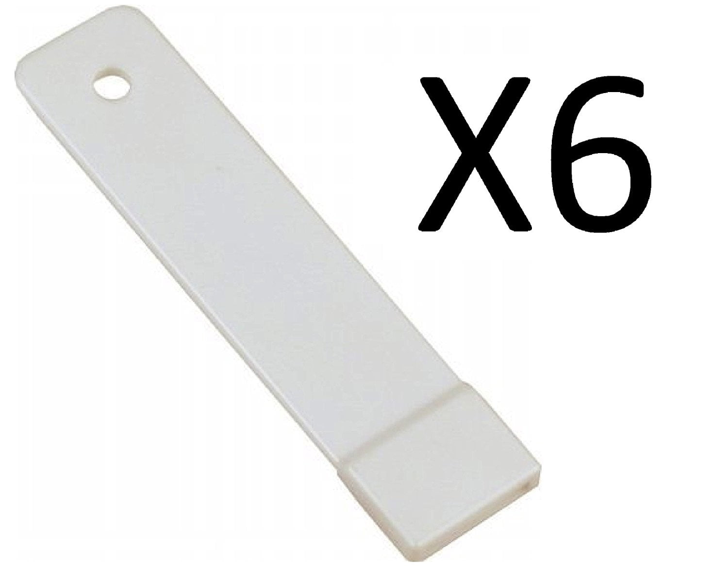 Plastic Tab Top Can Opener Soda Pop Beer Beverage Colors Vary (6Pack