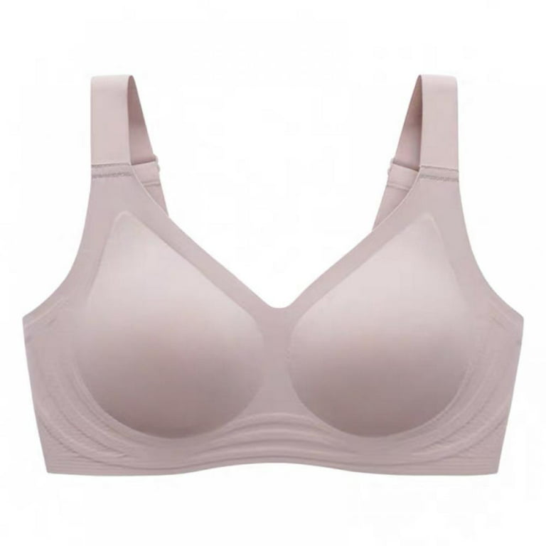 Wireless Bras for Women, Ultra Comfort Seamless Wire Free Bra Top Smoothing  Pullover T-Shirt Bra Everyday Sleep