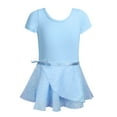 thumbnail image 1 of Princess Skirt for Girls, Pleated Mesh Gauze Design with Detachable Skirt Panel, Soft Breathable Fabric, 95% Cotton 5% Mesh, for Dance Practice and Birthday Party, 1 of 3