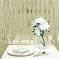thumbnail image 3 of BalsaCircle Metallic Champagne Rectangle 6 feet Foil Tassels Fringe Backdrop Curtains Party, 3 of 8