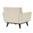 thumbnail image 4 of Modway Engage Herringbone Fabric Armchair in Beige, 4 of 8