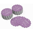 thumbnail image 3 of Inkdotpot 50 Pack Real Silver Foil Paper Tags Happy Holiday Favor Hang Tags, 3 of 7