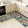 thumbnail image 5 of Kitchen Rugs Sets of 3 Non Slip Washable Kitchen Mats for Floor, Waterproof Kitchen Runner Rug, Floor Mat Carpet for Entryway, Laundry, Sink, Hallway, Bathroom, 5 of 12