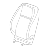 Genuine OE GM Seat Back Cover - 95259622