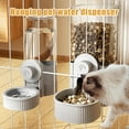thumbnail image 4 of 1pc Hanging Automatic Pet Food Feeder/Water Dispenser For Dog Small Pet Hamster, Large Capacity Auto Drinking Feeder, 4 of 8