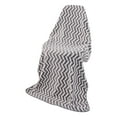thumbnail image 2 of RoamHome Shower Towels for Bathroom 28x55 Inches - Quick Dry Bath Towels Soft Swim Towel Multi Purpose Trendy Stripe Pattern Towels for Daily Use Gym Fitness (Gray), 2 of 8