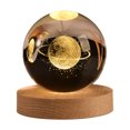 thumbnail image 4 of Lámpara de bola de cristal luminosa con luz nocturna de bola de cristal 3D (caminar bajo las estrellas 8 cm), 4 of 8