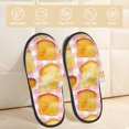 thumbnail image 2 of House Slippers for Women Men - Tasty Toasts Lightweight House Shoes Fuzzy Slippers, Soft Slip-On Cozy House Slippers for Woman Indoor Outdoor, 2 of 7
