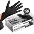thumbnail image 2 of Guantes de Nitrilo Best Trading Negro con Tecnología Touchscreen Mediano, 2 of 9