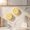 63#Yellow, variant on Silicone Fragrance Box Flower Shaped Hanging Scent Container, Ventilated Aroma Holder with Bendable Strap for Bathroom Closet, Waterproof Perfume Storage for Car and Luggage