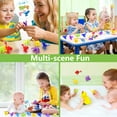 thumbnail image 4 of Baby Suction Cup Toys,32 Pieces Animal Silicone Building Blocks,Stress Release Sensory Sucker Toys,Shower Bath Game Window Toys,Kid Tub Toys Gift for 3 4 5 6 7 Years Old Boys Girls, 4 of 8